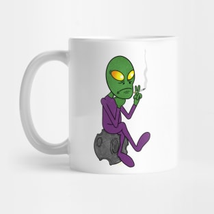 Aliens Exist… and They’re Smoking! Mug